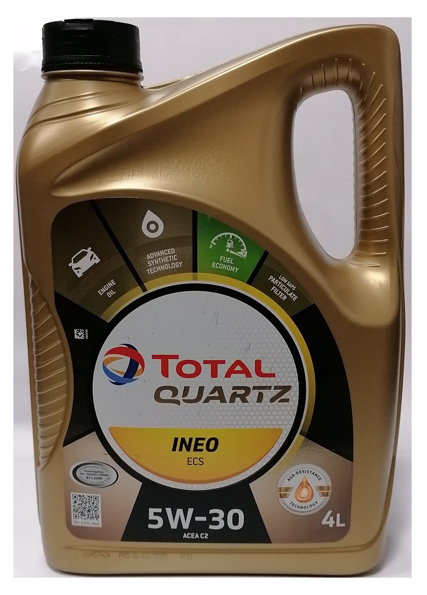 Купить Масло Total Quartz Ineo 0w30