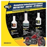 BG 6900 KIT dekarbonizácie 4T motocykle 355 ml