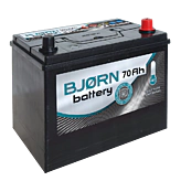 BJORN Azia 12V/70Ah Pravá BA0700