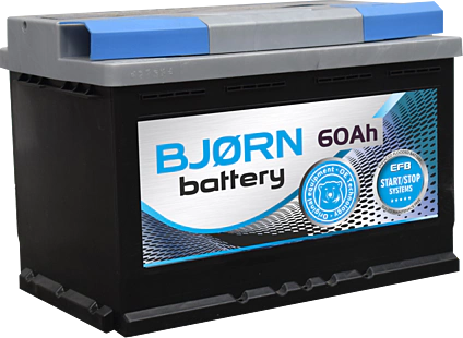 BJORN EFB 12V/60Ah Start-Stop BEFB0600