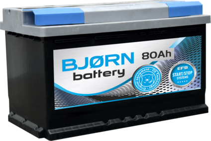 BJORN EFB 12V/80Ah Start-Stop BEFB0800