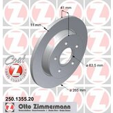 Brzdový kotúč ZIMMERMANN 250.1355.20