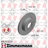 Brzdový kotúč ZIMMERMANN 600.3222.20