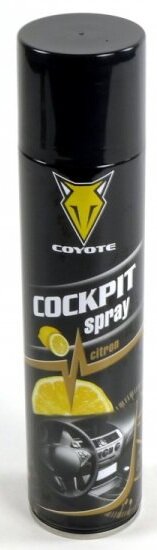 COYOTE Cockpit spray citrón 400ml 