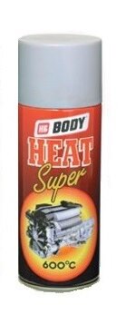 HB BODY 418 Super Heat 600°C - strieborný 400ml