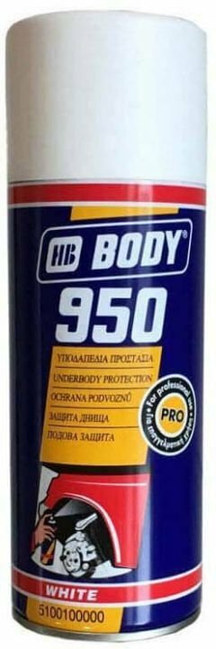 HB BODY 950 spray biely 400ml