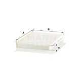 Kabinový filter MANN CU 2532