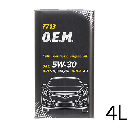 Mannol 7713 O.E.M. for Korean cars 5W-30 4L