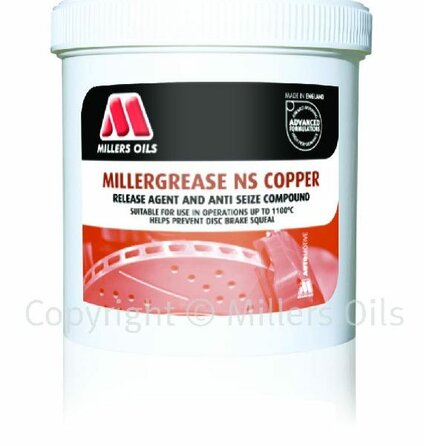 MILLERS OIL Millergrease NS Copper - vazelína s meďou 500g