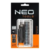 NEO 04-228 Skrutkovače, 17 dielna sada bitov