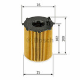 Olejový filter Bosch F 026 407 002 PP7002/1