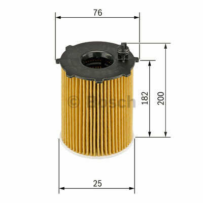 Olejový filter Bosch F 026 407 002 PP7002/1