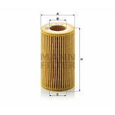 Olejový filter MANN HU7010z