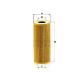 Olejový filter MANN HU 7029z