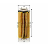 Olejový filter MANN HU 720/3 x