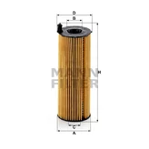 Olejový filter MANN HU 8003 x