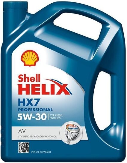 Shell Helix HX7 - AV 5W-30 Diesel 4L