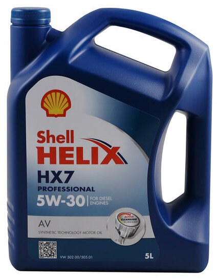 Shell Helix HX7 - AV 5W-30 Diesel 5L