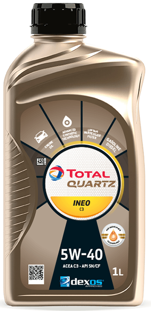 TOTAL QUARTZ Ineo MC3 5W-40 1l