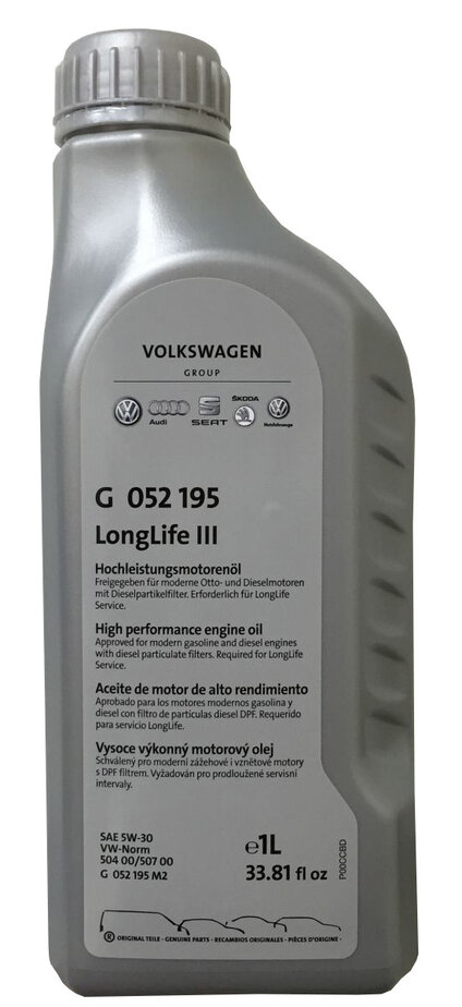 VAG OIL 5W-30 VW 504-507 1L