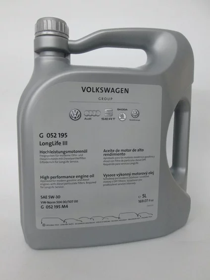 VAG OIL 5W-30 VW 504-507 5L