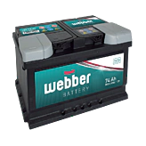 WEBBER 12V / 74Ah
